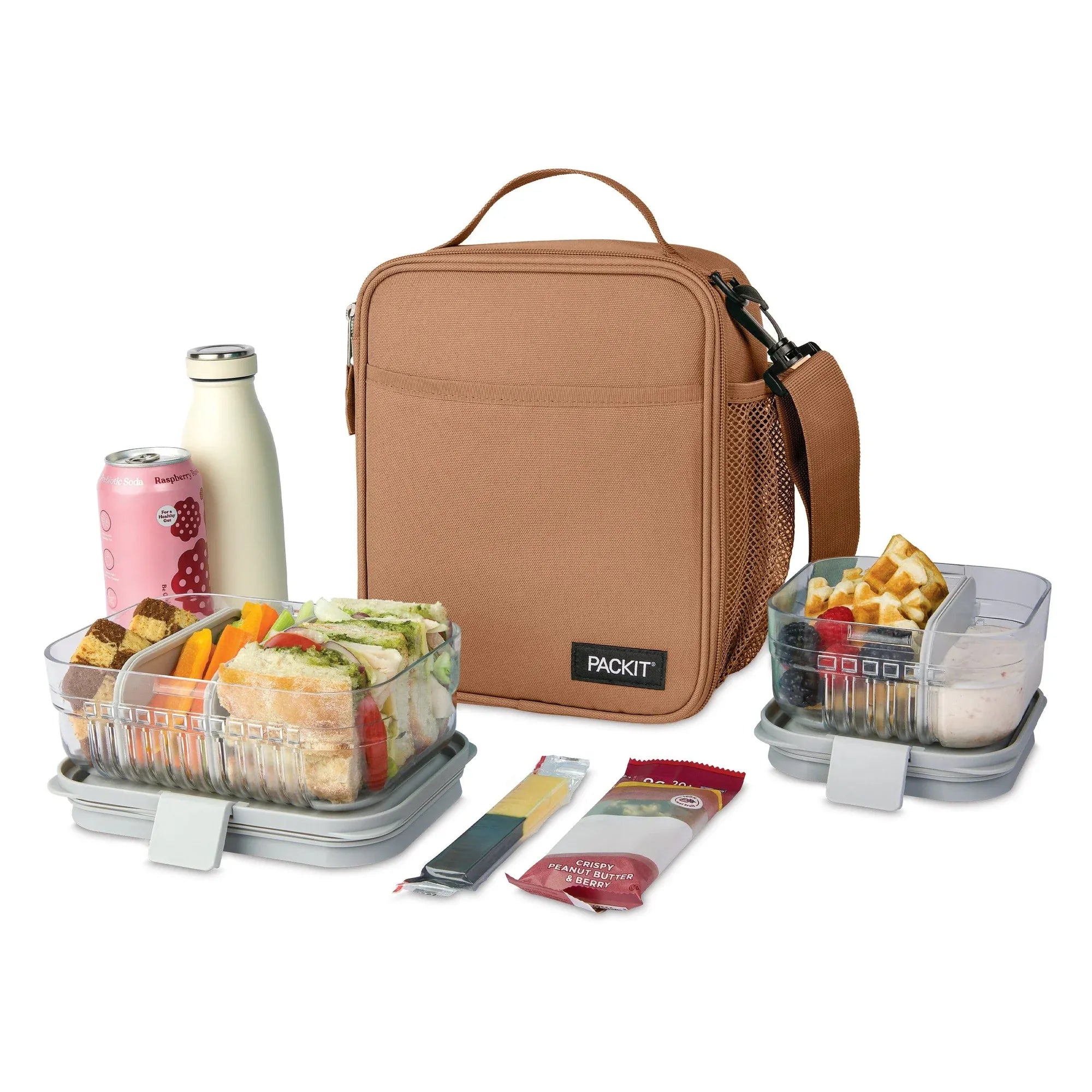 PackIt Freezable Crossbody Lunchbox (5 Colors)