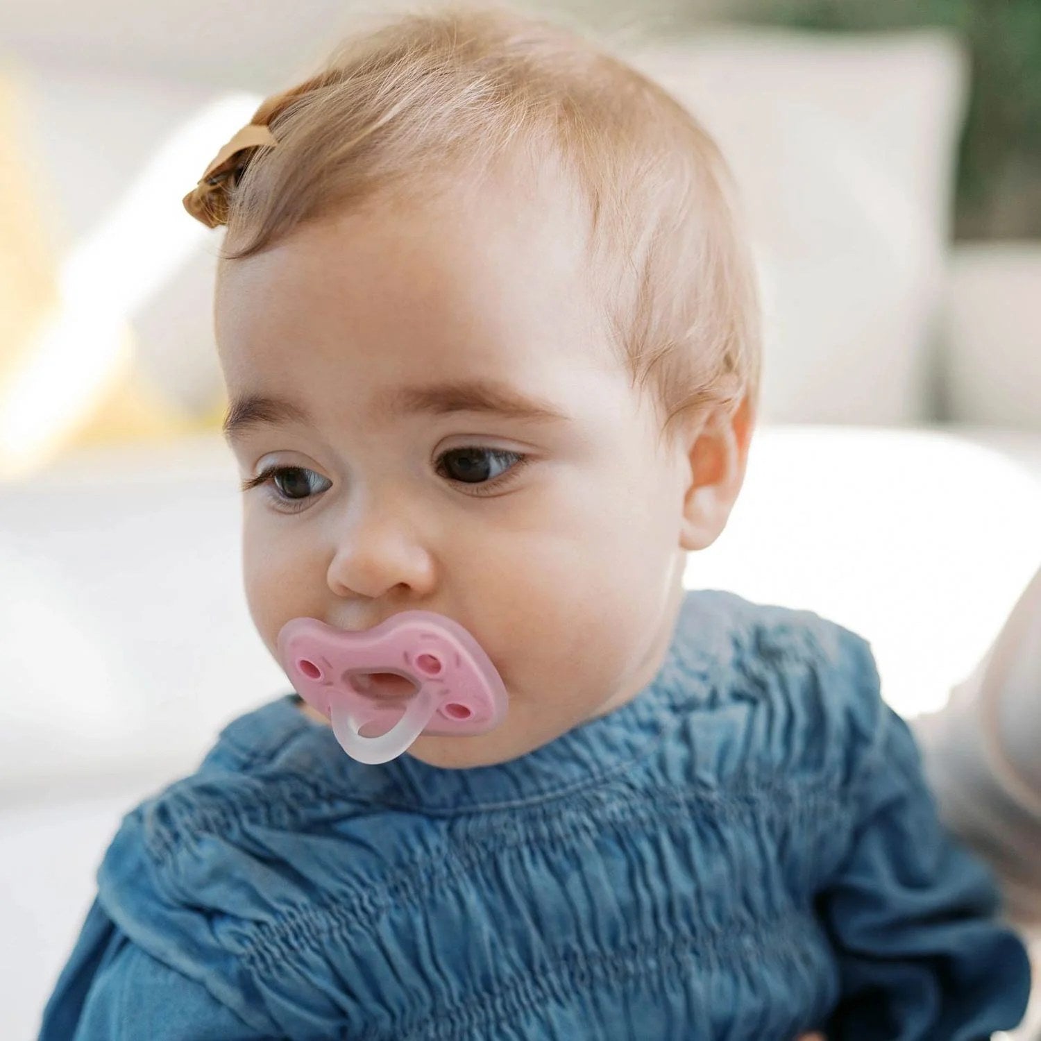Dr. Brown's Advantage One-Piece Silicone Pacifier, 3pk - 2 Sizes (3 Designs)