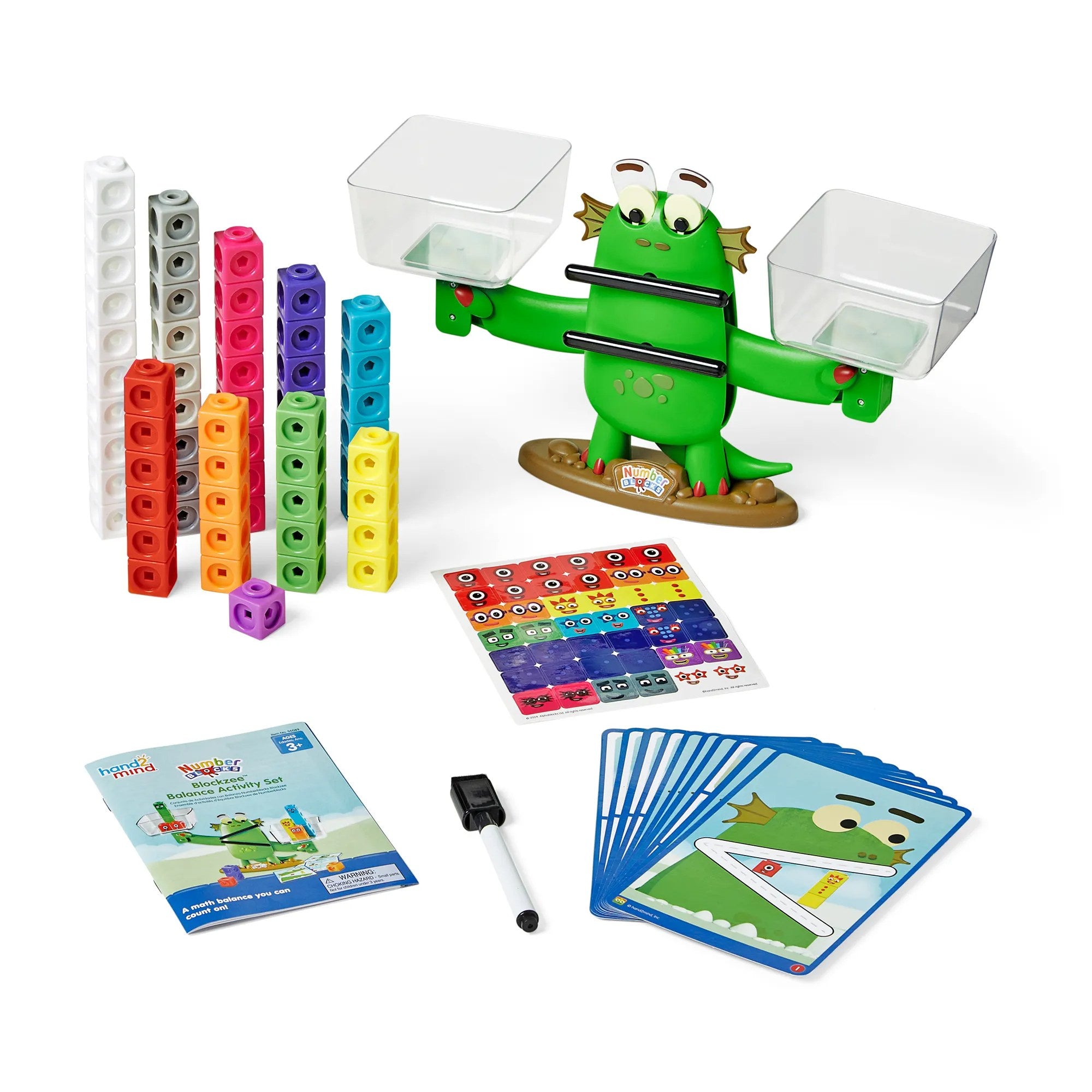 Numberblocks Blockzee Balance Activity Set, 76pcs