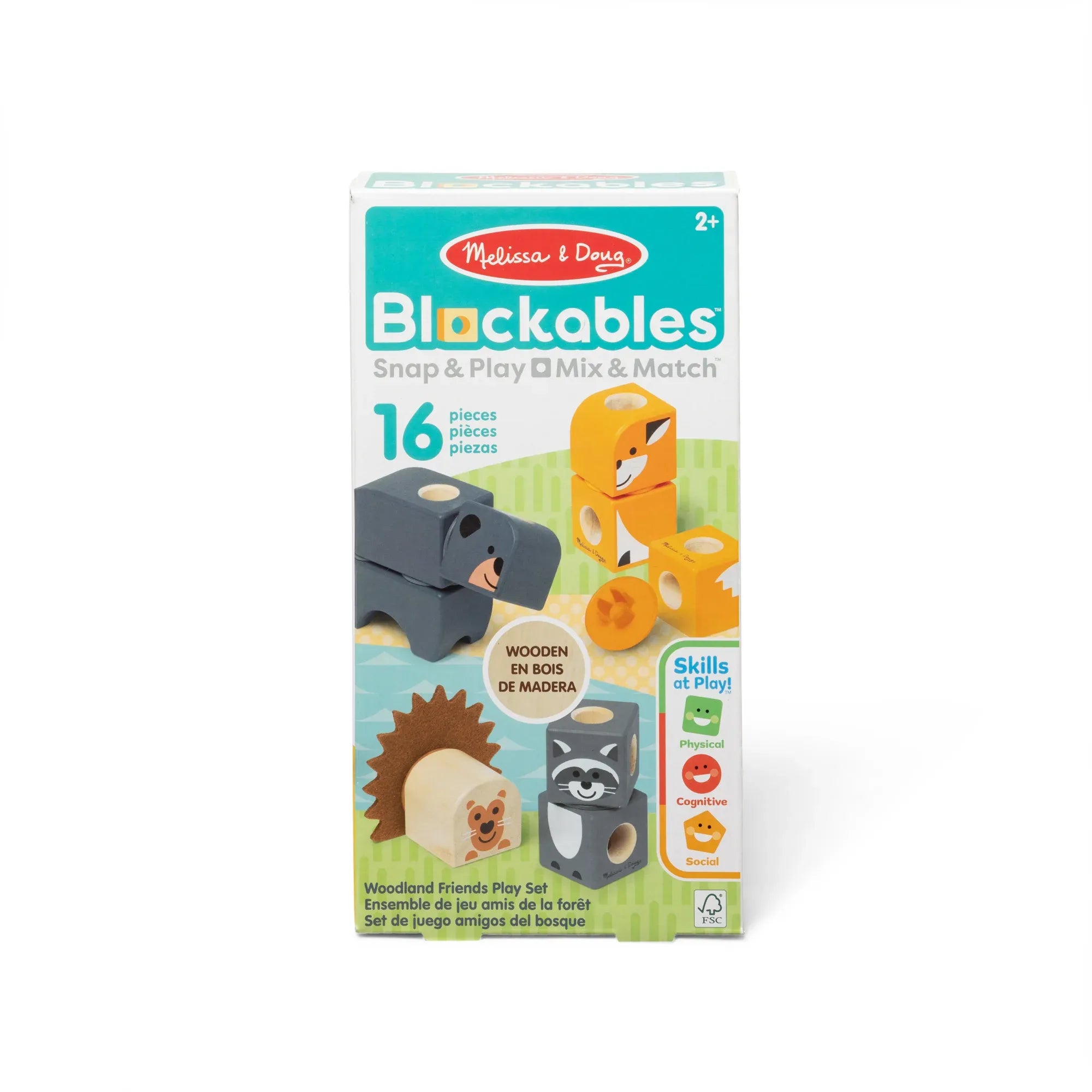 Melissa & Doug Blockables Play Set (6 Types)