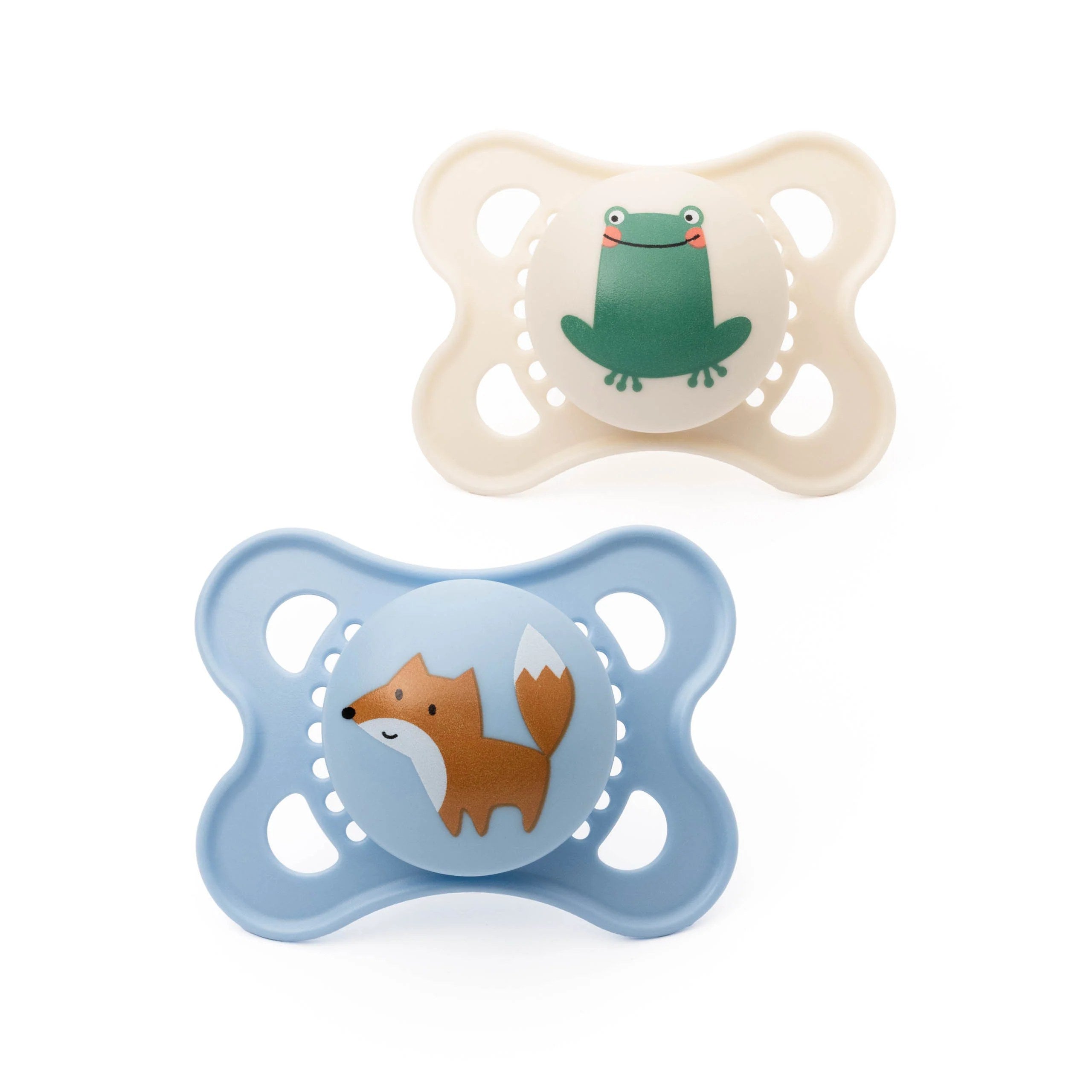 MAM Original Pacifier with Case, 2pk (2-6M) - 2 Assorted Designs