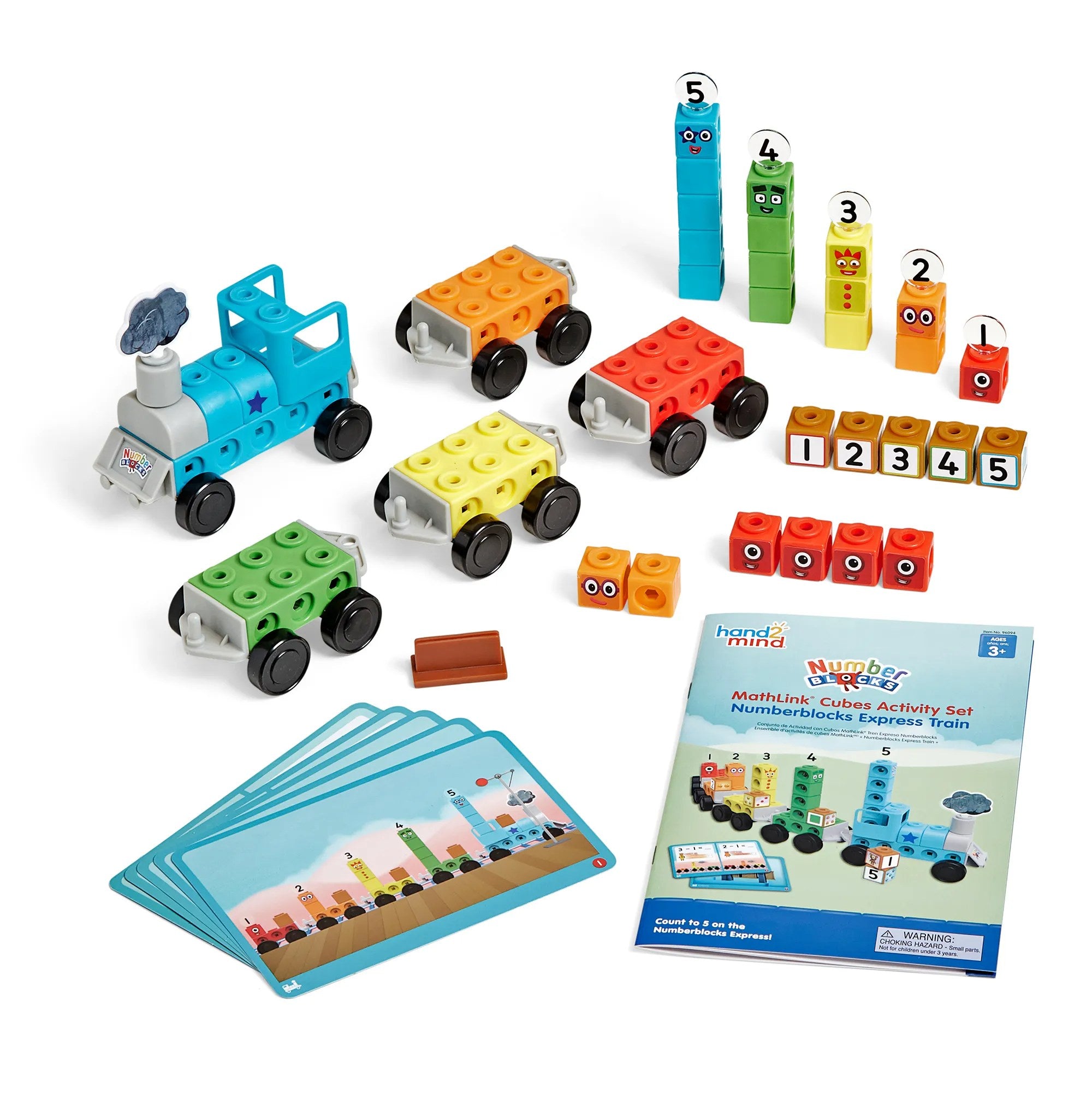 Numberblocks MathLink Cubes Express Train Express Train, 68pcs