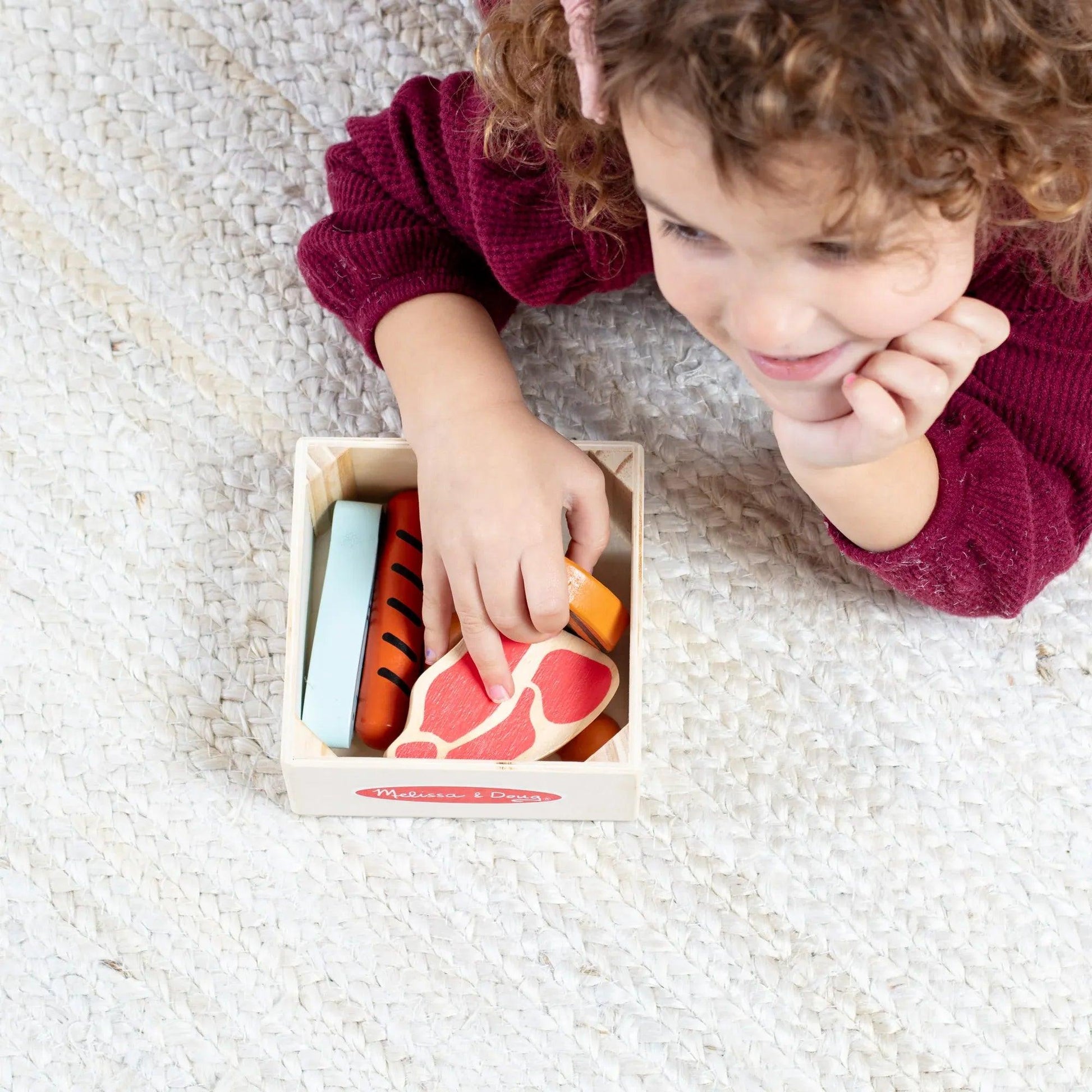 Melissa & Doug Wooden Food Groups (4 Types) - Pupsik Singapore