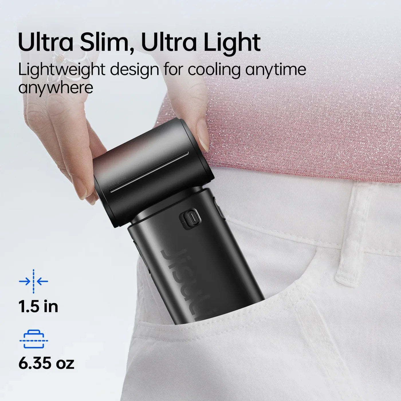 JisuLife Handheld Fan Life 9S , 5000mah (3 Colors)