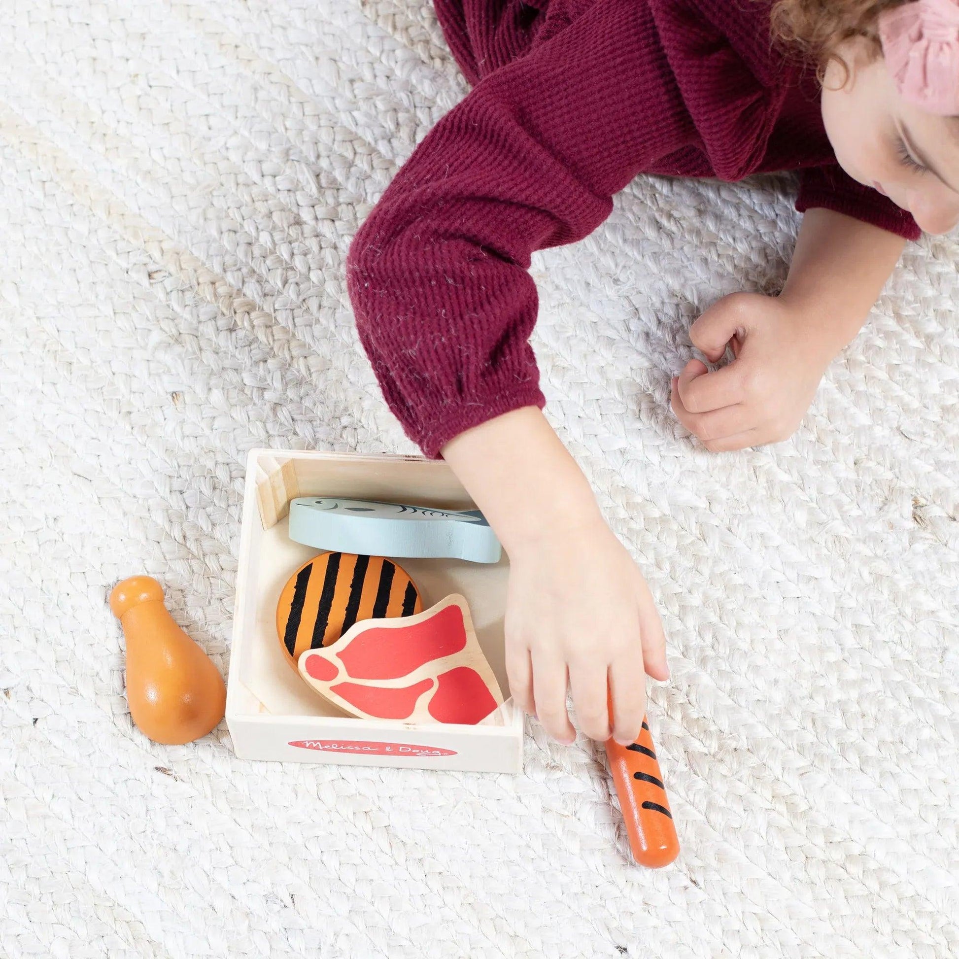 Melissa & Doug Wooden Food Groups (4 Types) - Pupsik Singapore