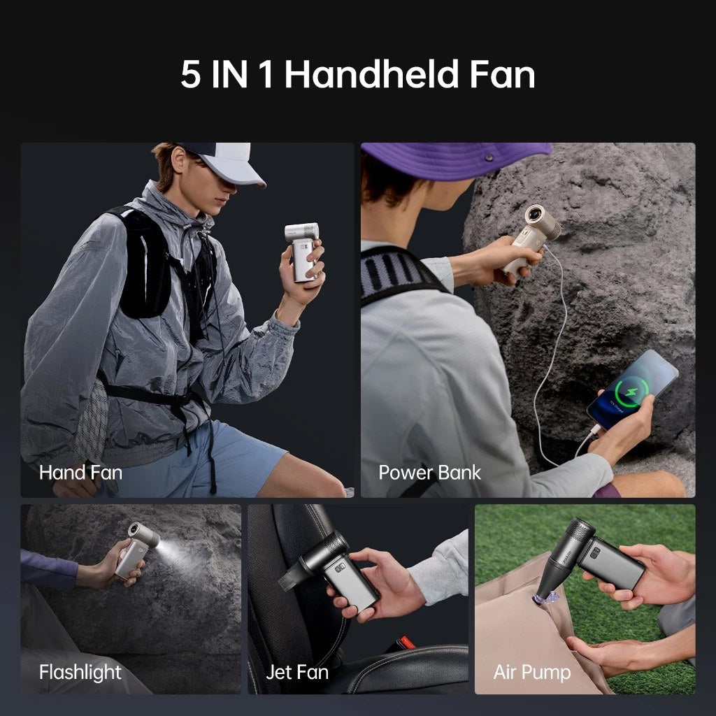 JisuLife Handheld Fan Ultra 2, 9000mah (2 Colors)