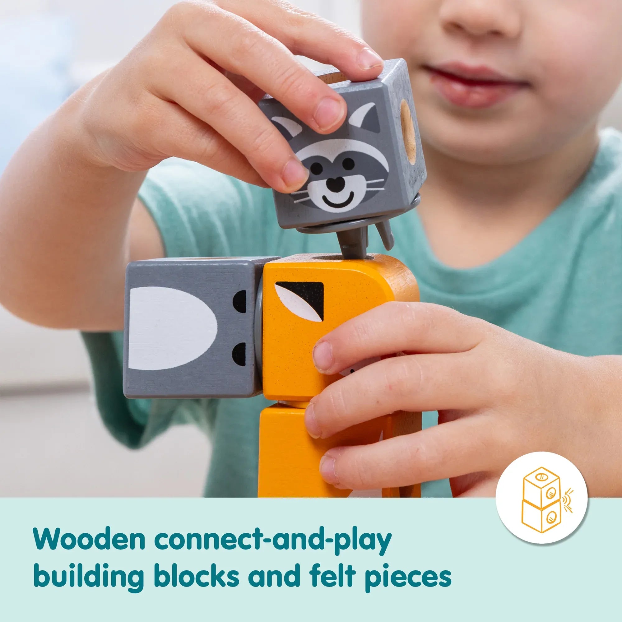 Melissa & Doug Blockables Play Set (6 Types)