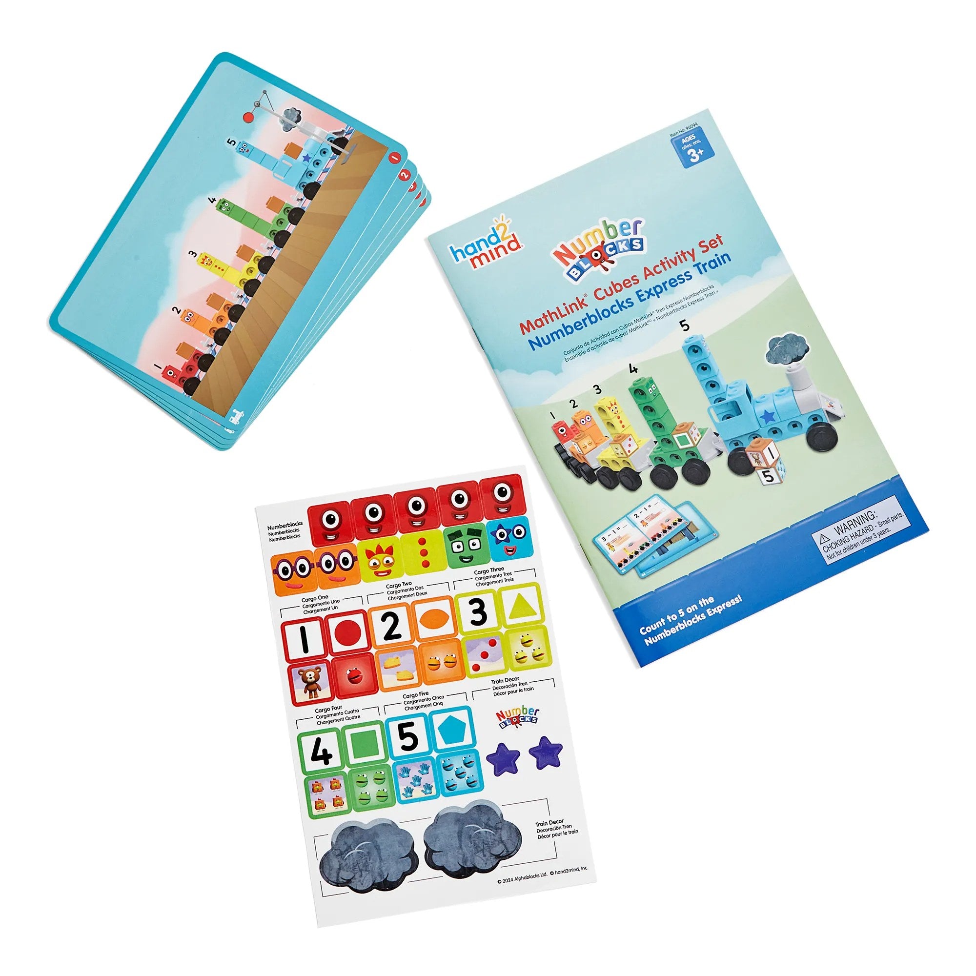 Numberblocks MathLink Cubes Express Train Express Train, 68pcs
