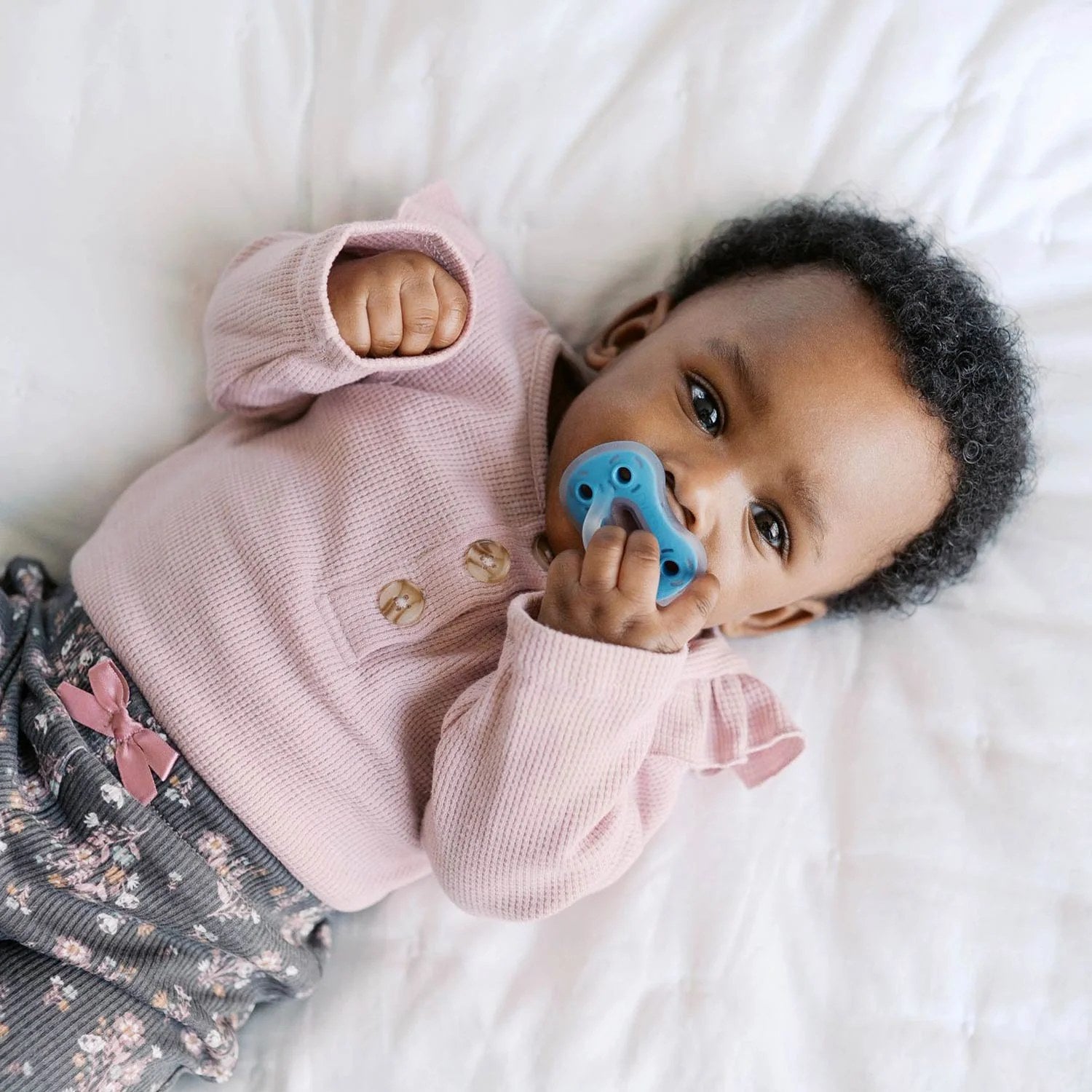 Dr. Brown's Advantage One-Piece Silicone Pacifier, 3pk - 2 Sizes (3 Designs)