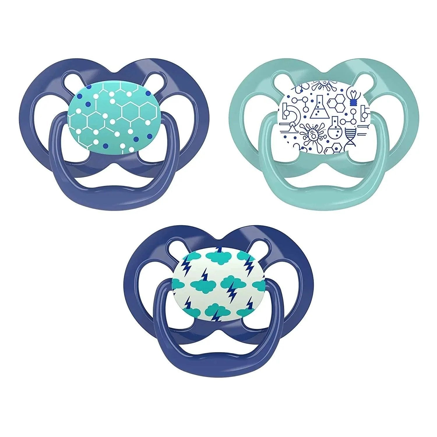 Dr. Brown's Advantage Baby Pacifiers, 2 Sizes (8 Designs)