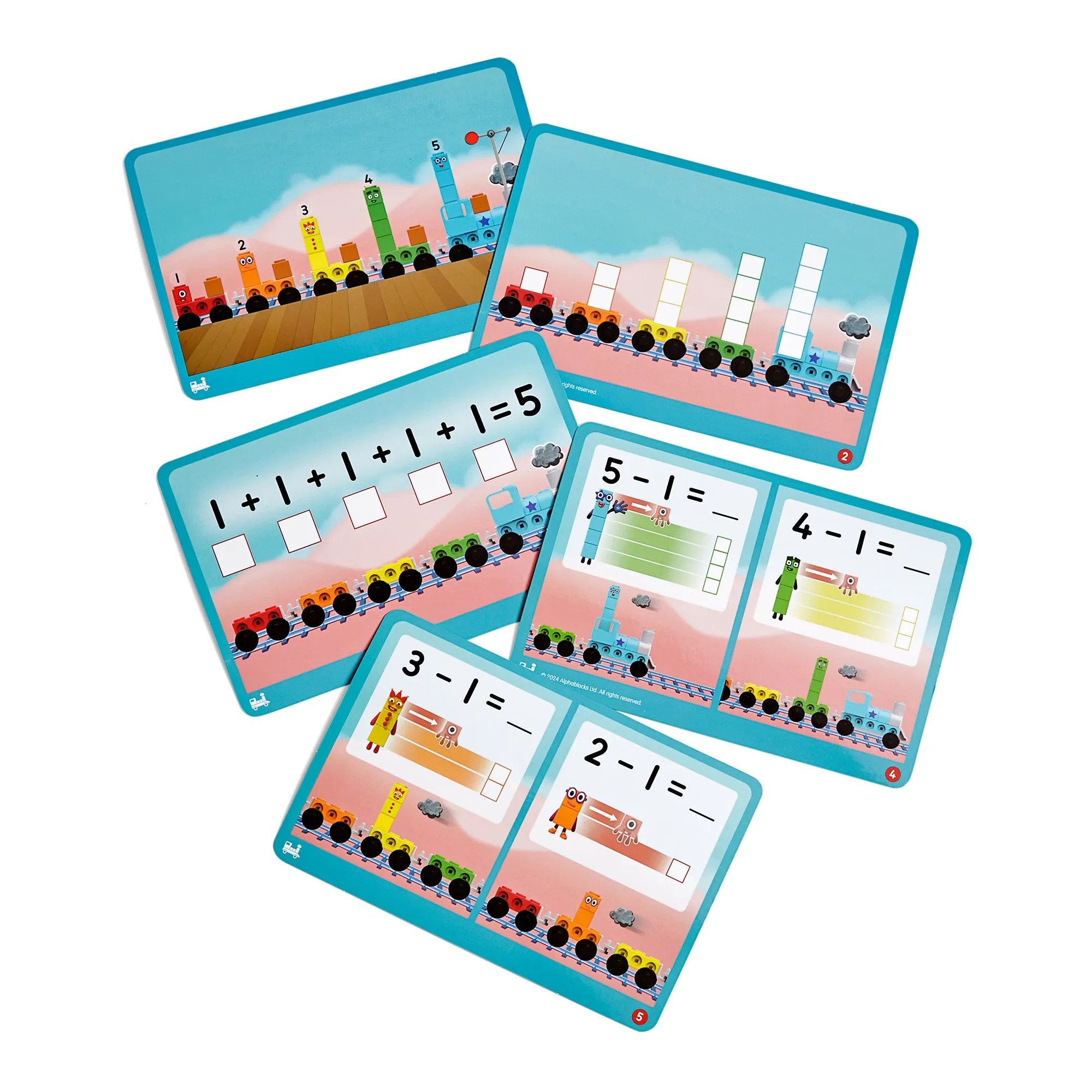 Numberblocks MathLink Cubes Express Train Express Train, 68pcs