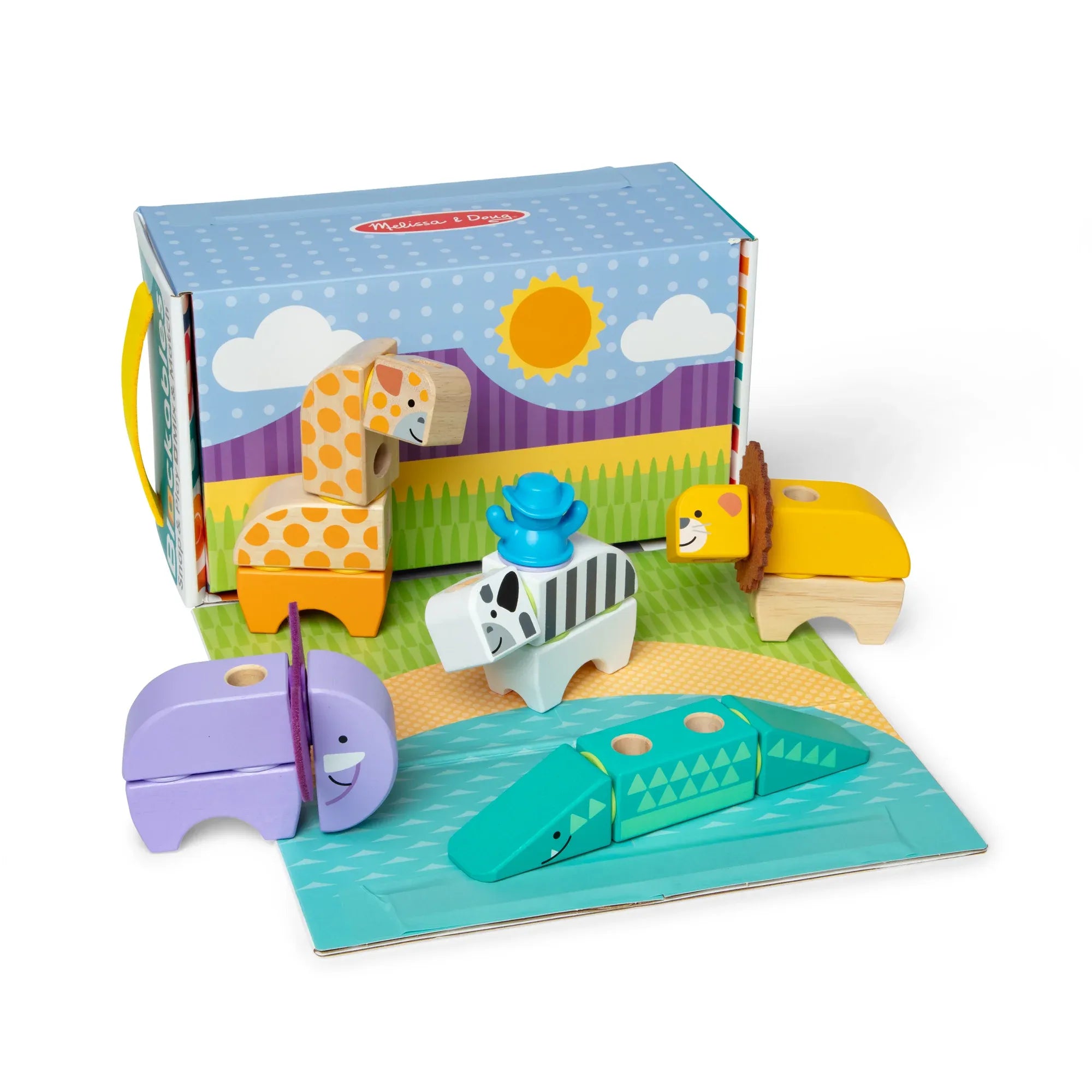 Melissa & Doug Blockables Play Set (6 Types)