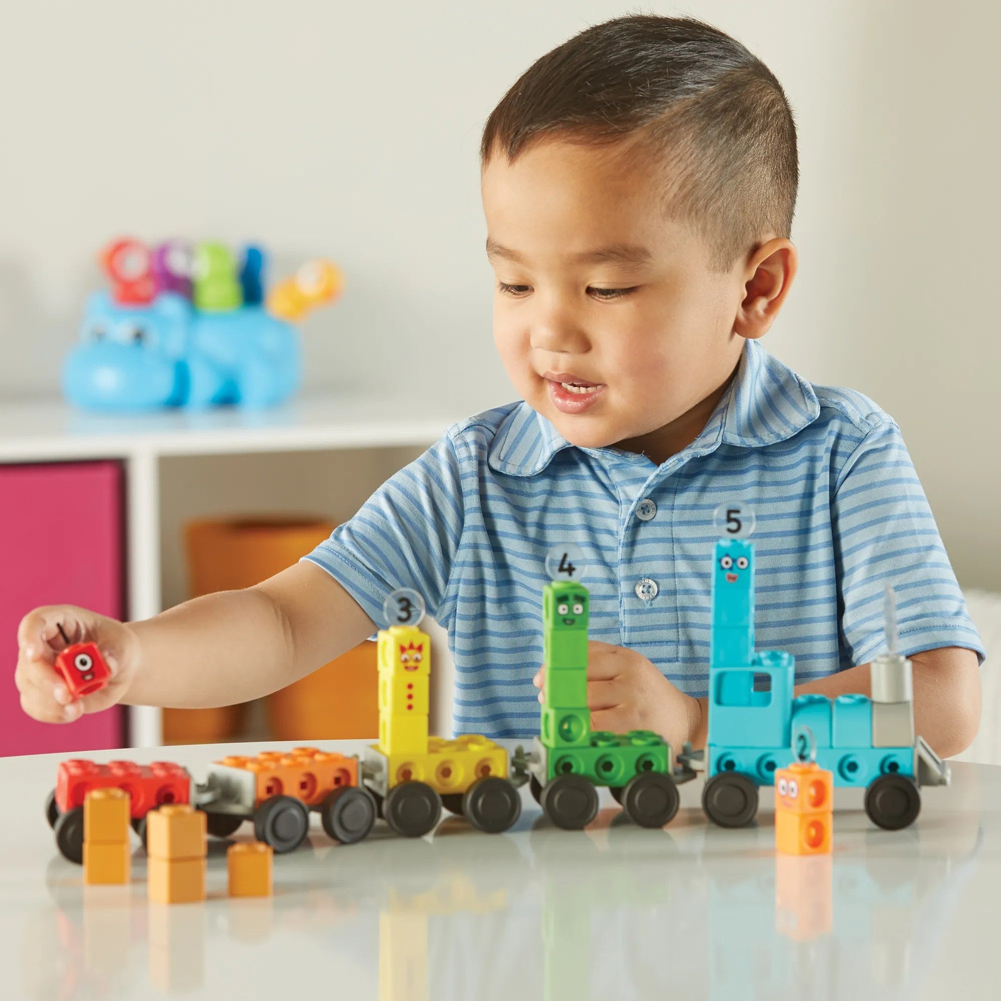 Numberblocks MathLink Cubes Express Train Express Train, 68pcs