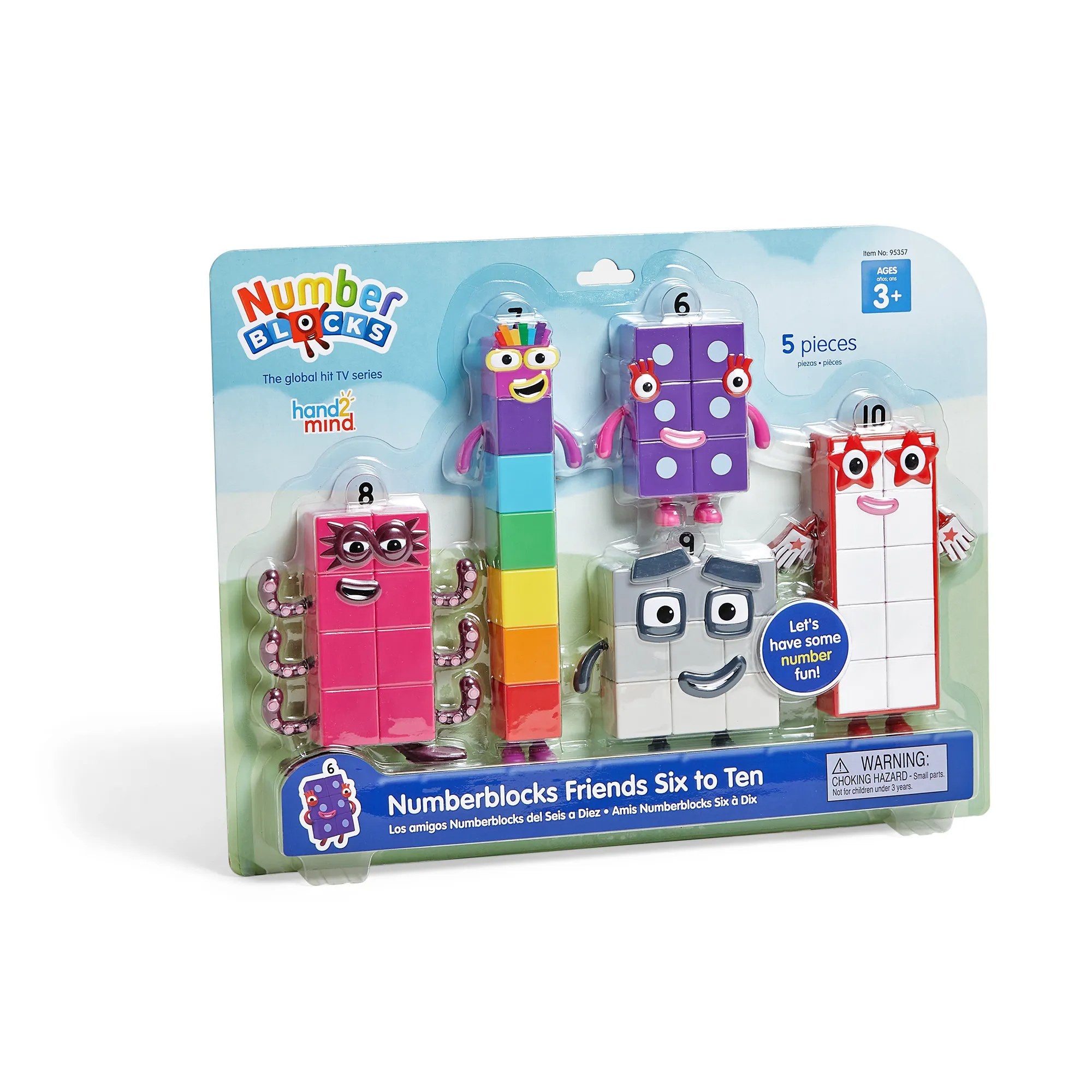 Numberblocks Friends One to Five/Six To Ten Figure Set (2 Types)