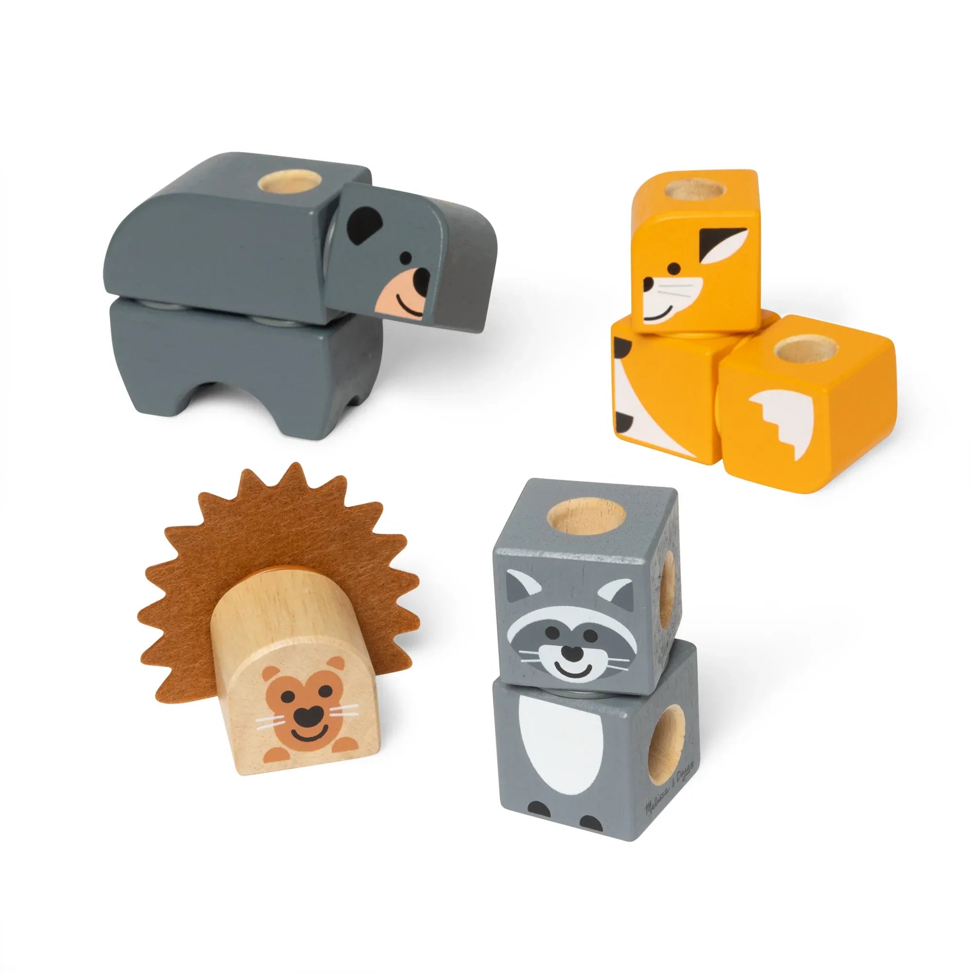 Melissa & Doug Blockables Play Set (6 Types)