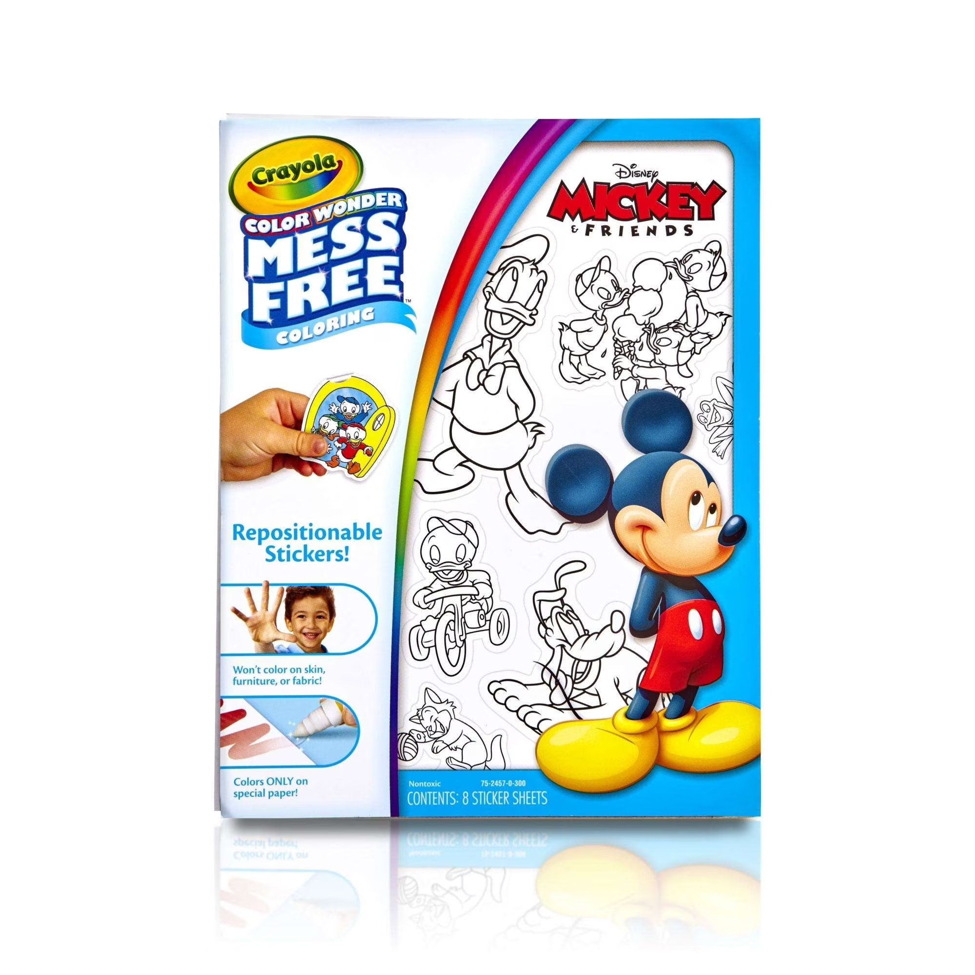 Crayola Color Wonder Mess Free Stickers (3 Types)