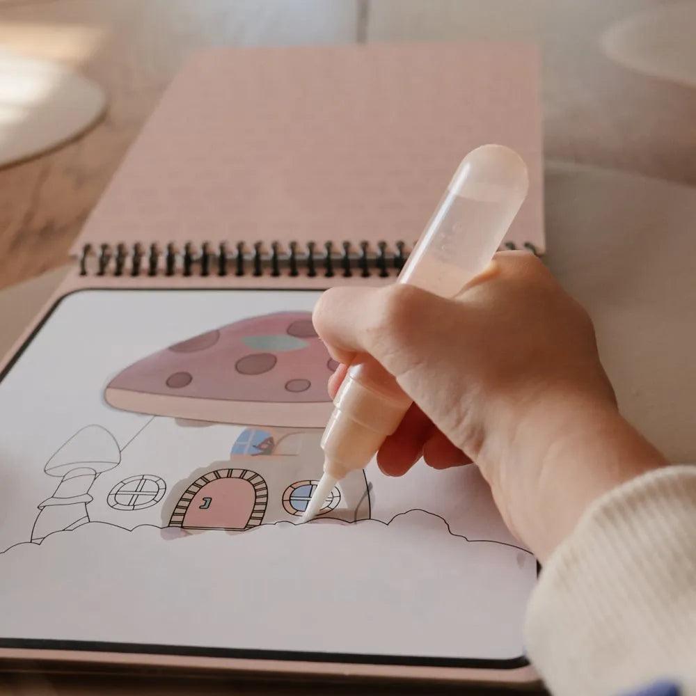 Mushie Reusable Water Color Pad (2 Designs) - Pupsik Singapore