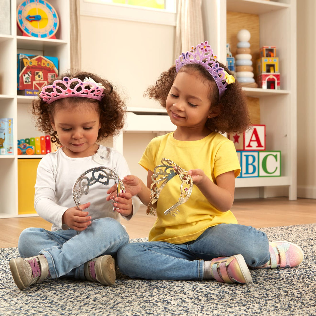 Melissa & Doug Crown Jewels Tiaras Play Set - Pupsik Singapore