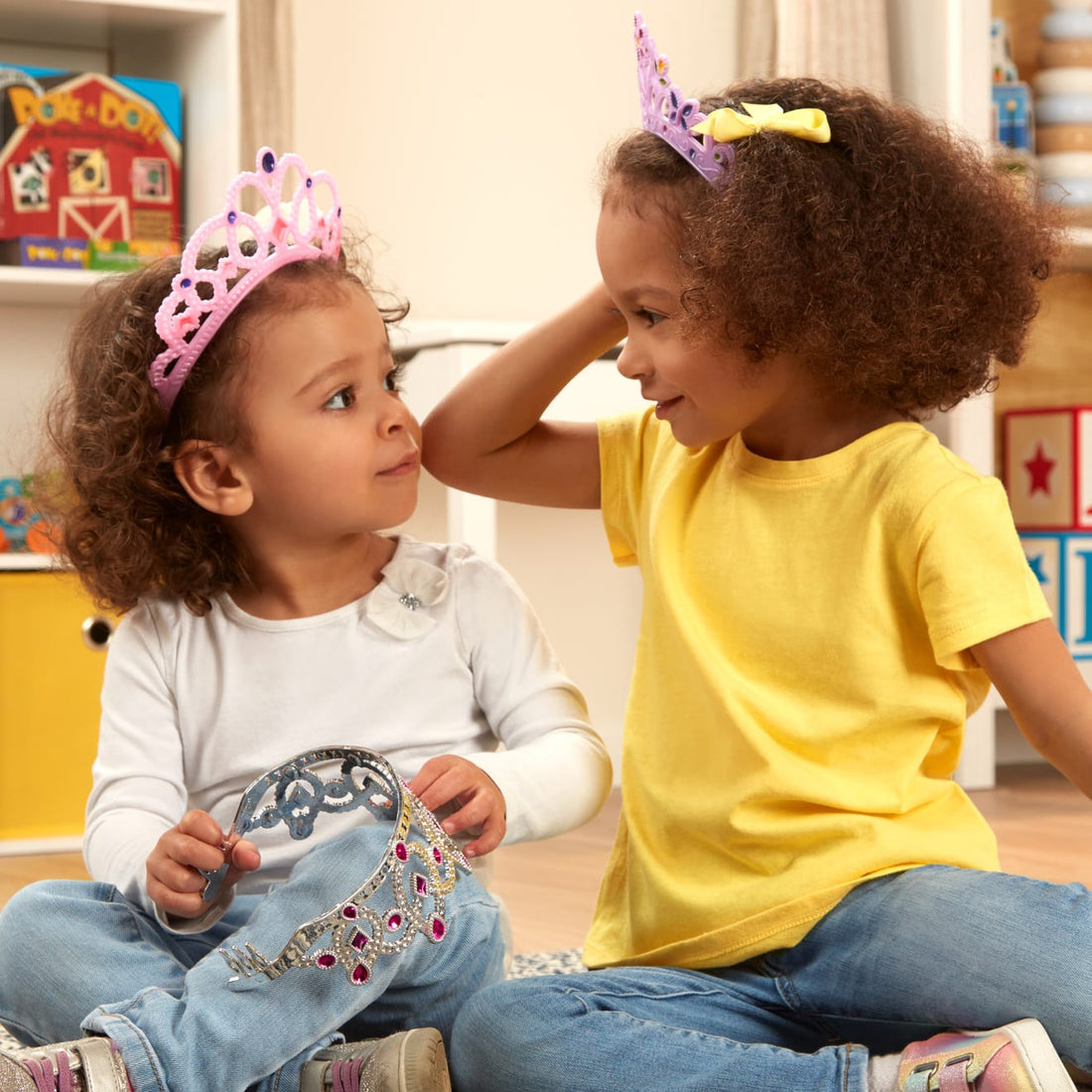 Melissa & Doug Crown Jewels Tiaras Play Set - Pupsik Singapore