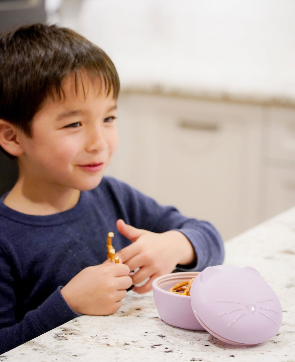 Melii Silicone Animal Bowl Container, 350ml (3 Designs) - Pupsik Singapore