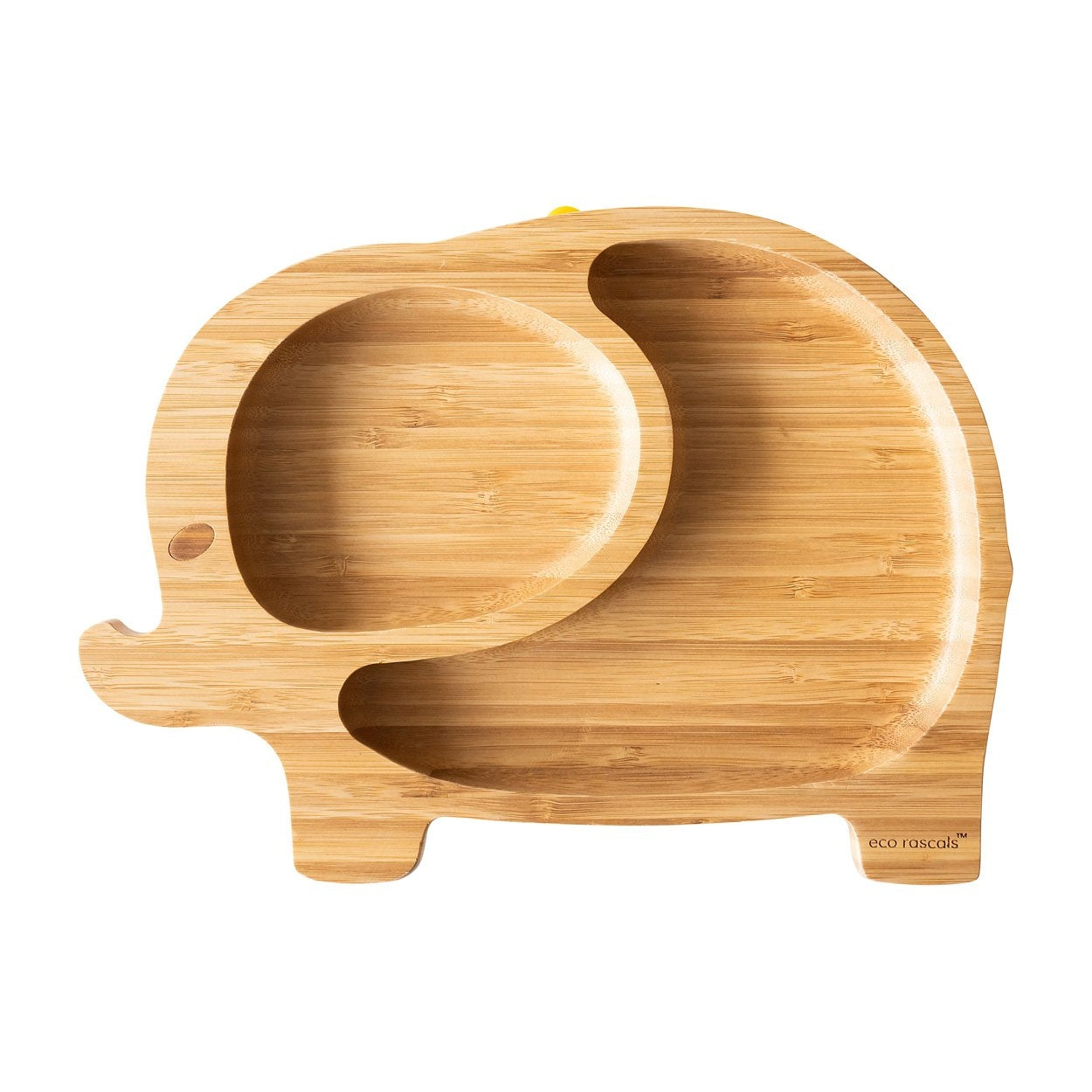 Eco Rascals Elephant Bamboo Suction Plate
