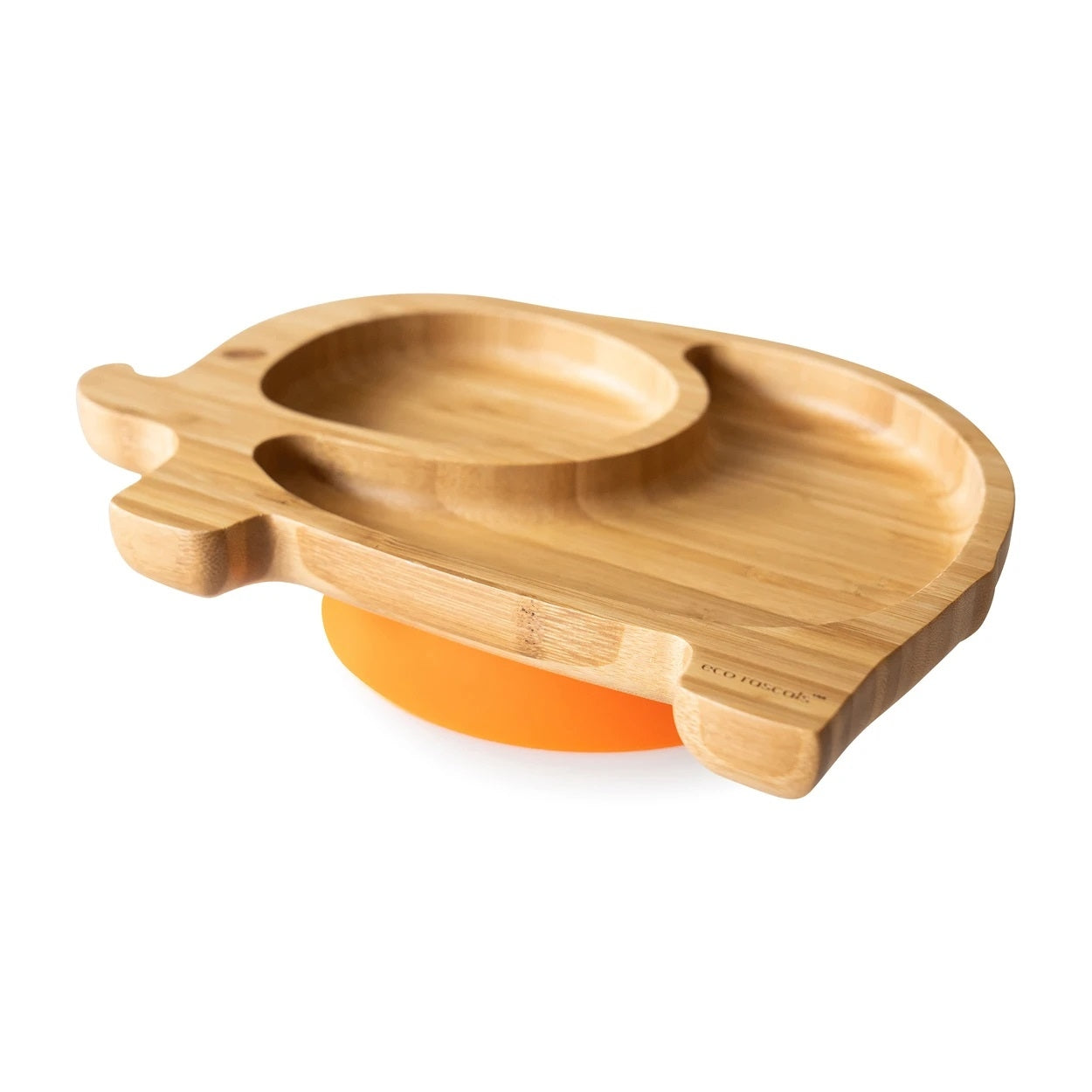 Eco Rascals Elephant Bamboo Suction Plate
