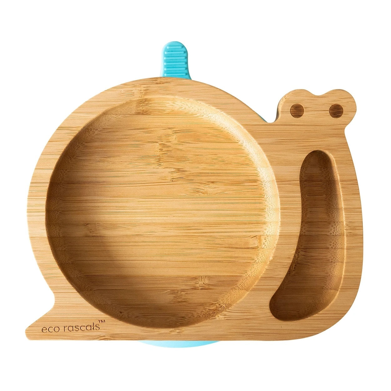 Eco Rascals Snail Bamboo Suction Plate (5 Colours)