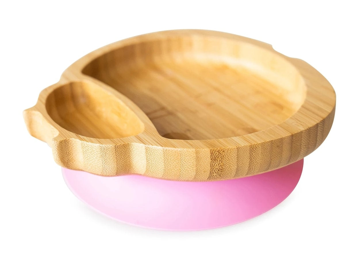 Eco Rascals Ladybird Bamboo Suction Plate (6 Colours)