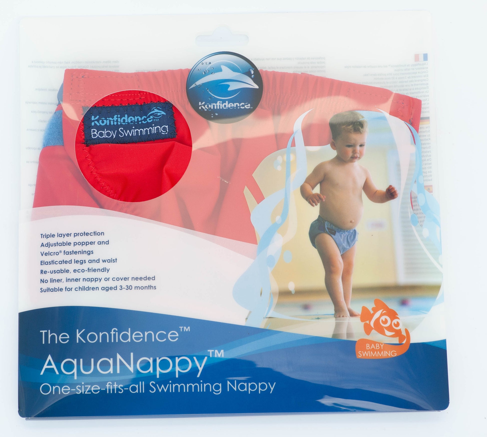 Konfidence Aqua Swim Nappy (7 Designs) - Pupsik Singapore