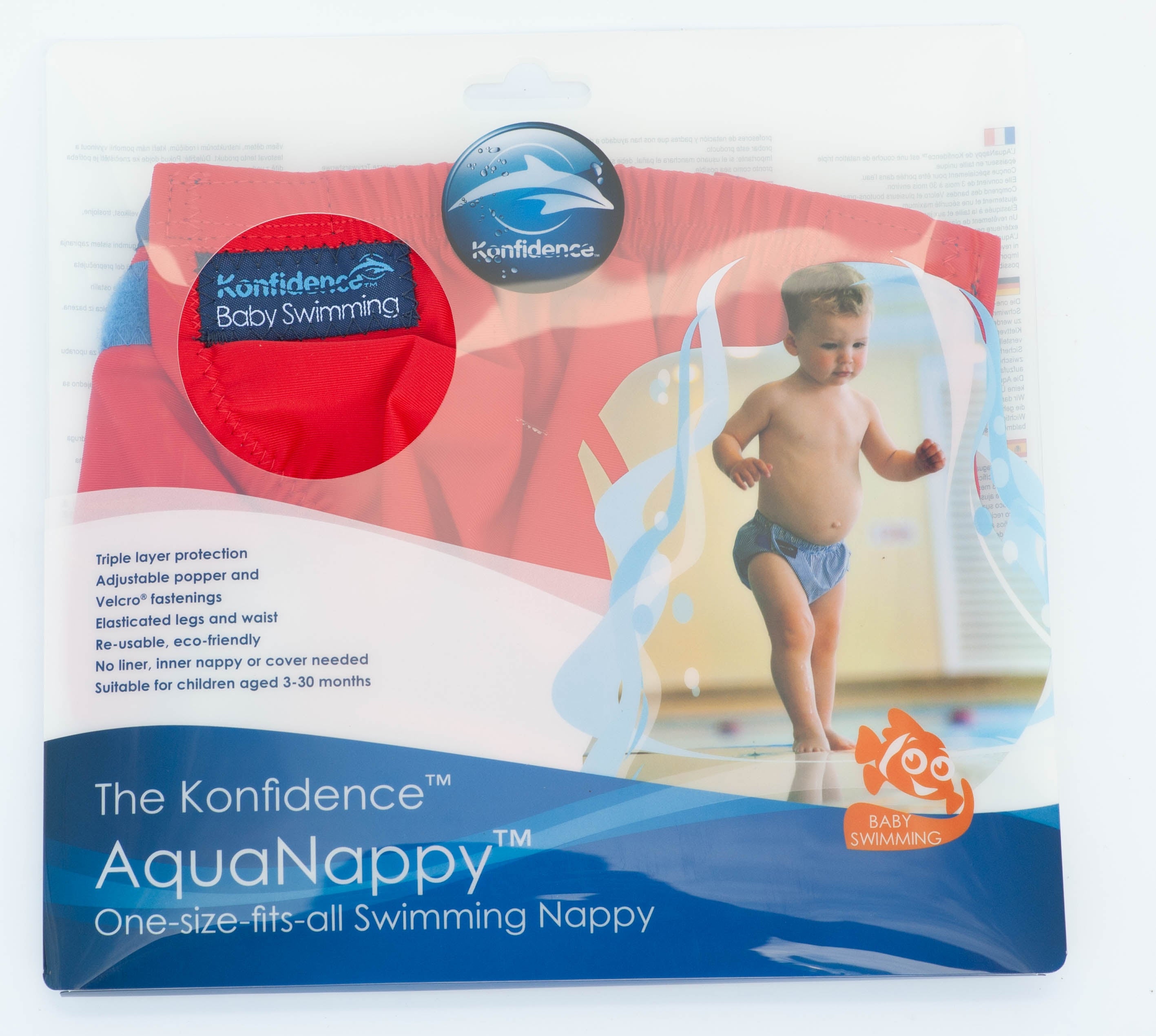 Konfidence Aqua Swim Nappy (7 Designs) - Pupsik Singapore