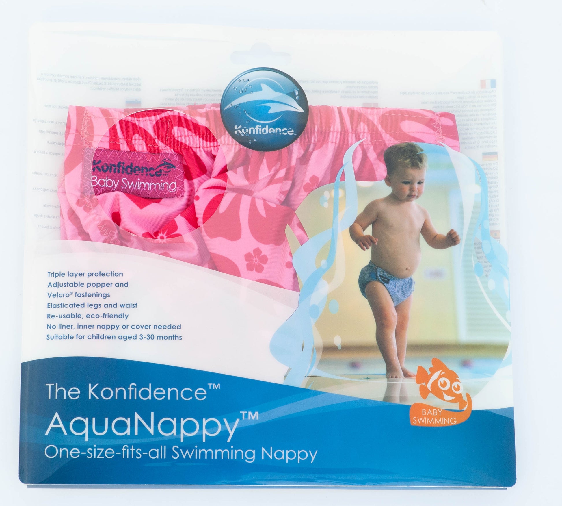 Konfidence Aqua Swim Nappy (7 Designs) - Pupsik Singapore