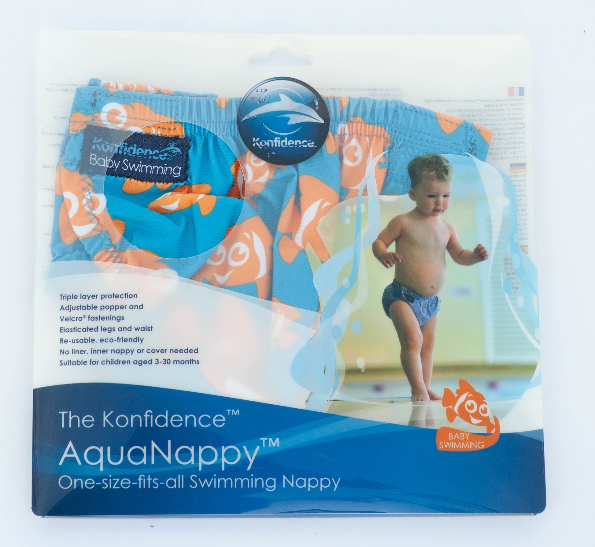 Konfidence Aqua Swim Nappy (7 Designs) - Pupsik Singapore