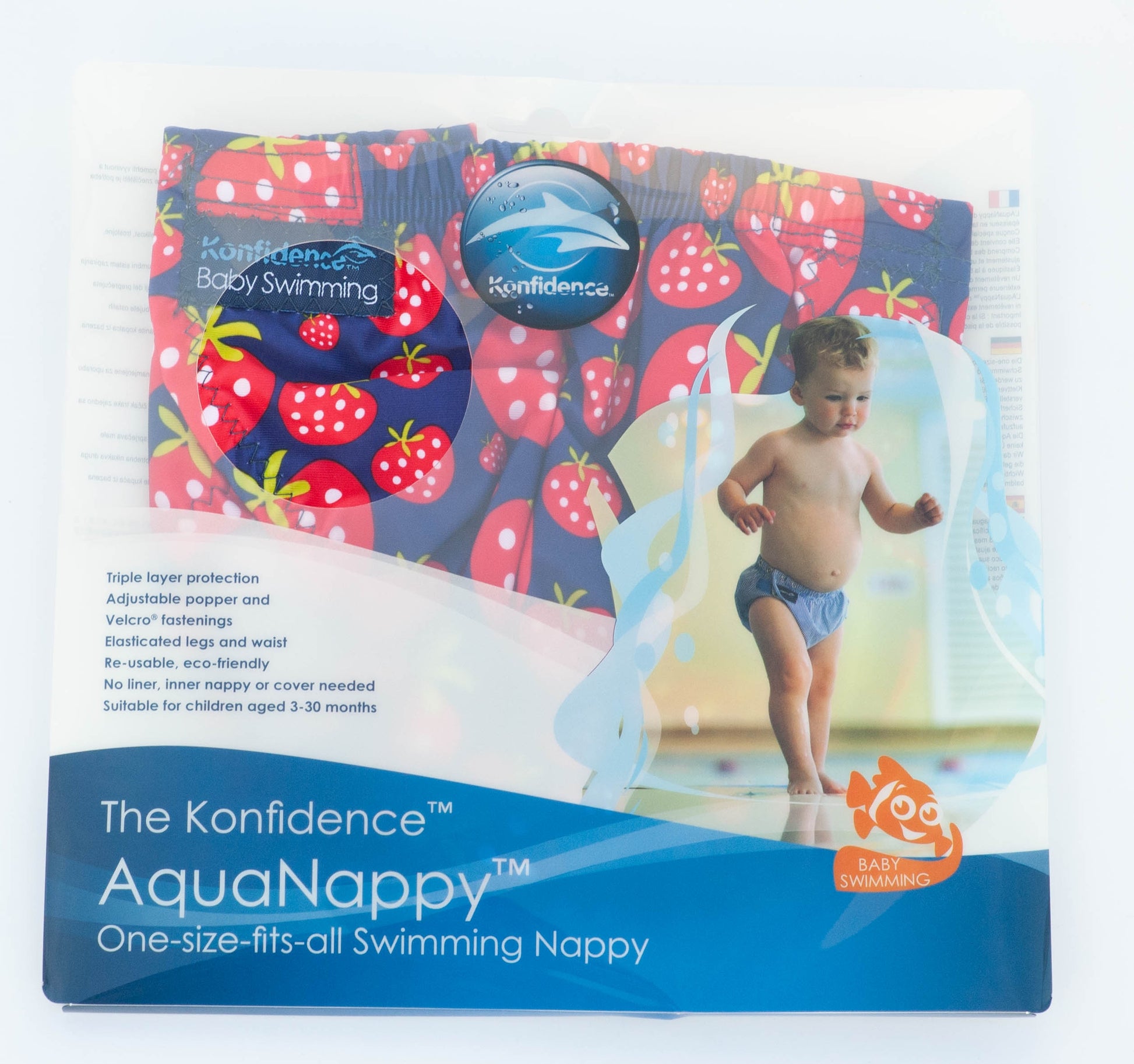 Konfidence Aqua Swim Nappy (7 Designs) - Pupsik Singapore