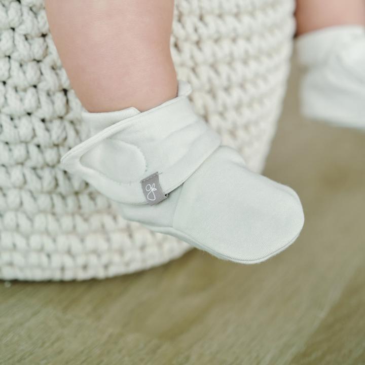 Goumiboots Bamboo & Organic Cotton Booties - Birch (3 Sizes)