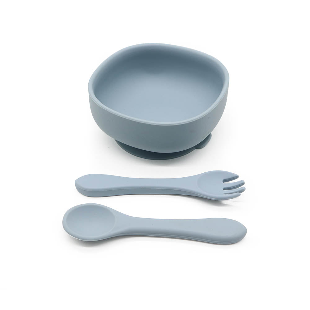 Biomom Silicone Suction Toddler Bowl Set (12 Colours)