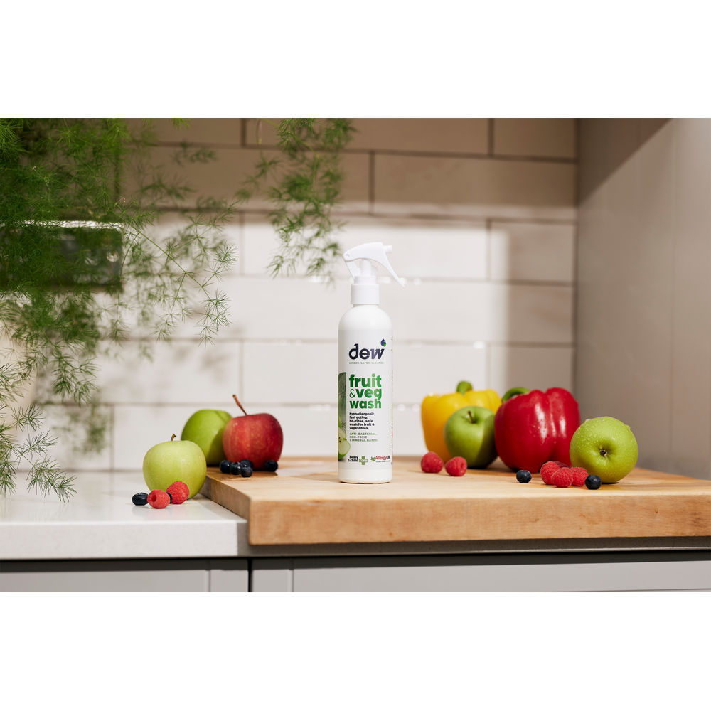 Dew Fruit & Veg Wash, 250ml (Exp 01/26)