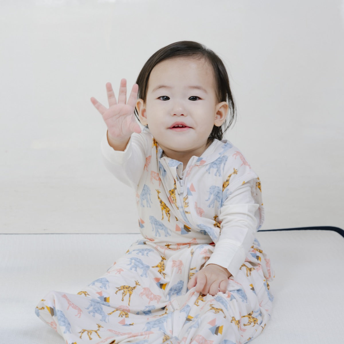 A, Apple Pie Bamboo Baby Sleep Sack - Safari (2 Sizes)