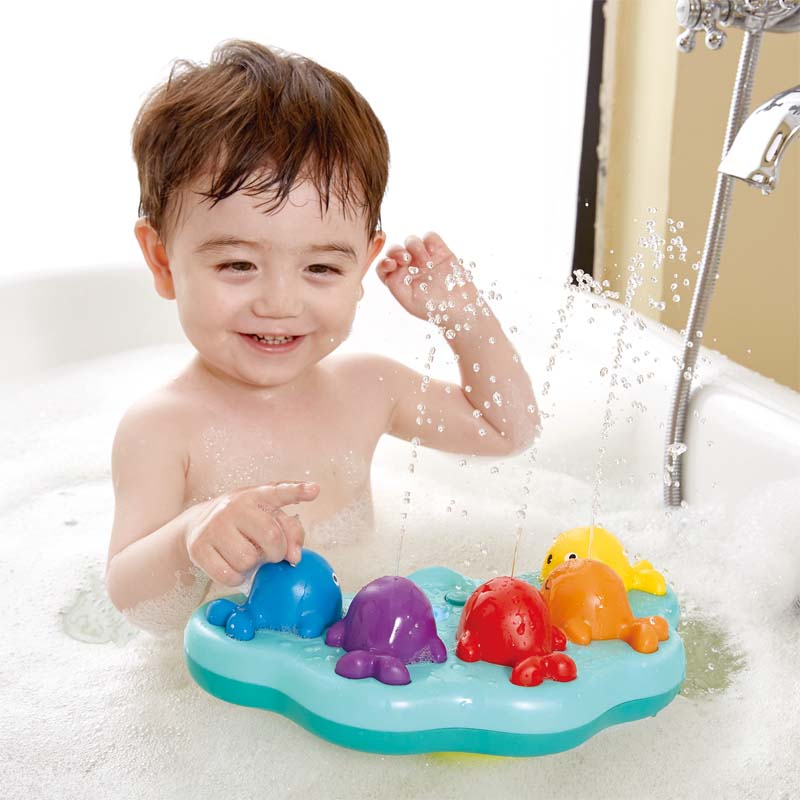 Hape Musical Whale Fountain Bath Toy