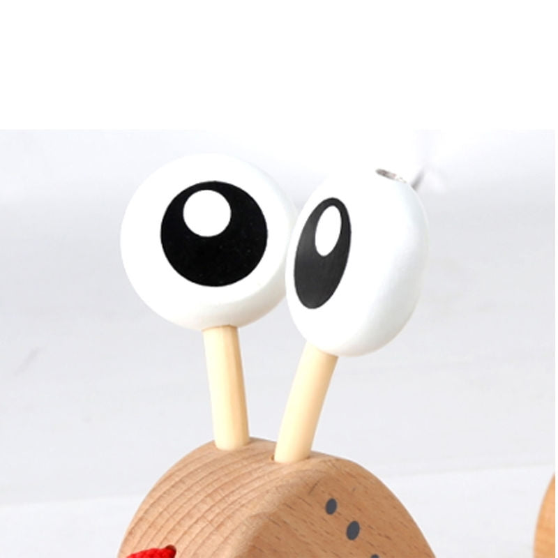 Hape Walk-A-Long Snail Pull Toy