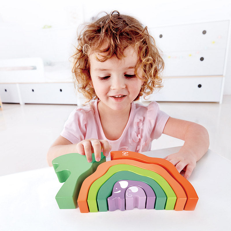 Hape Safari Elephant Stacking Blocks