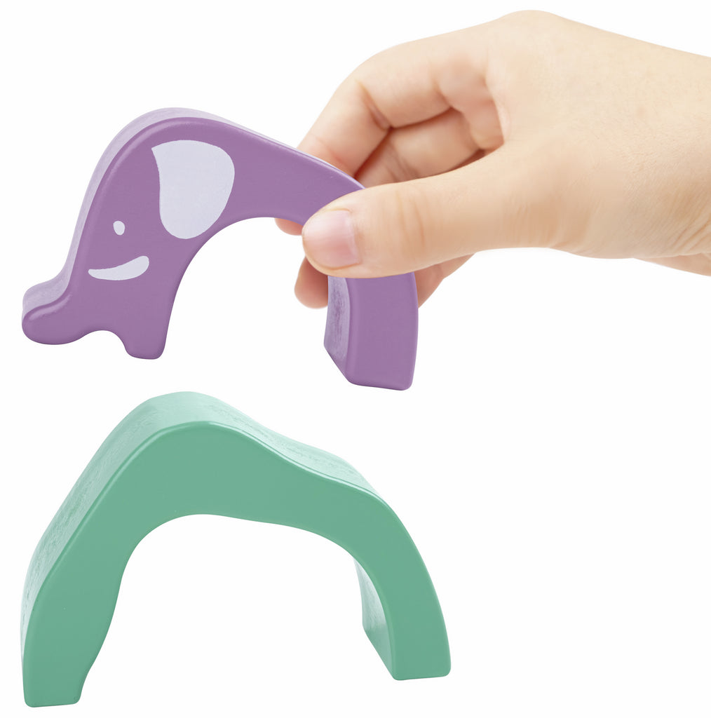 Hape Safari Elephant Stacking Blocks