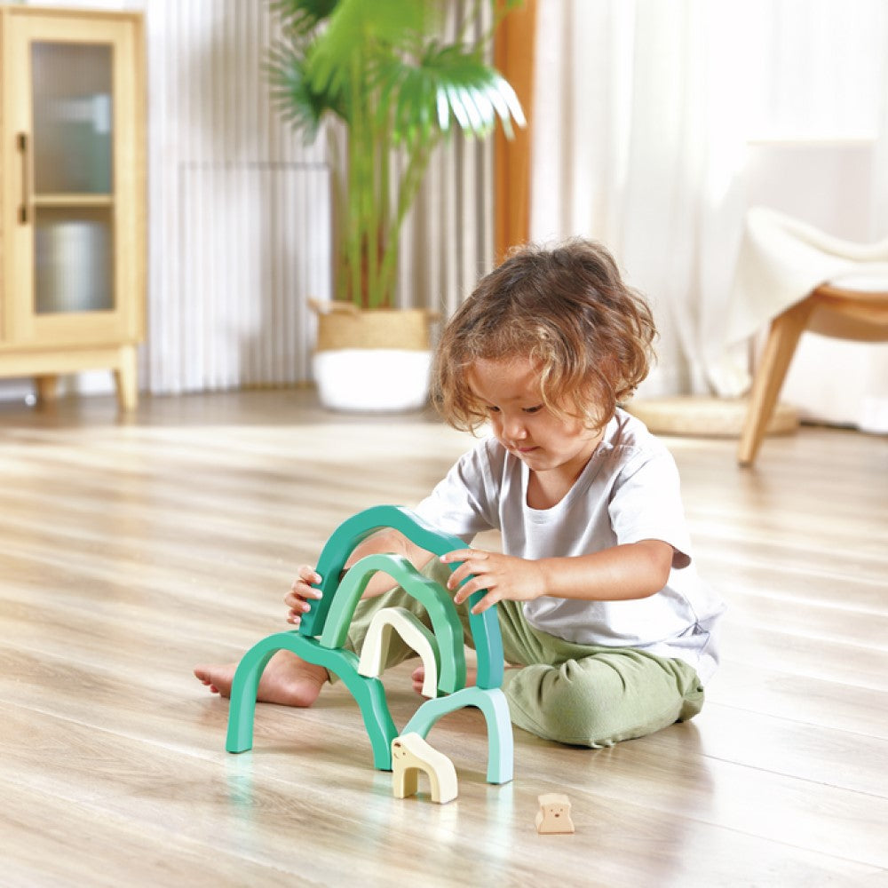 Hape Arctic Polar Bear Stacking Blocks
