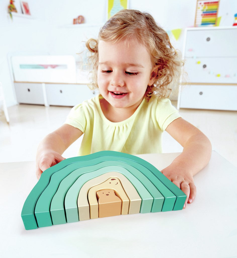 Hape Arctic Polar Bear Stacking Blocks