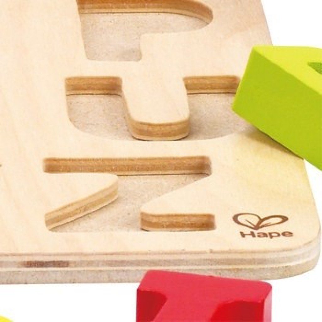 Hape Chunky Alphabet Puzzle (2 Colours)