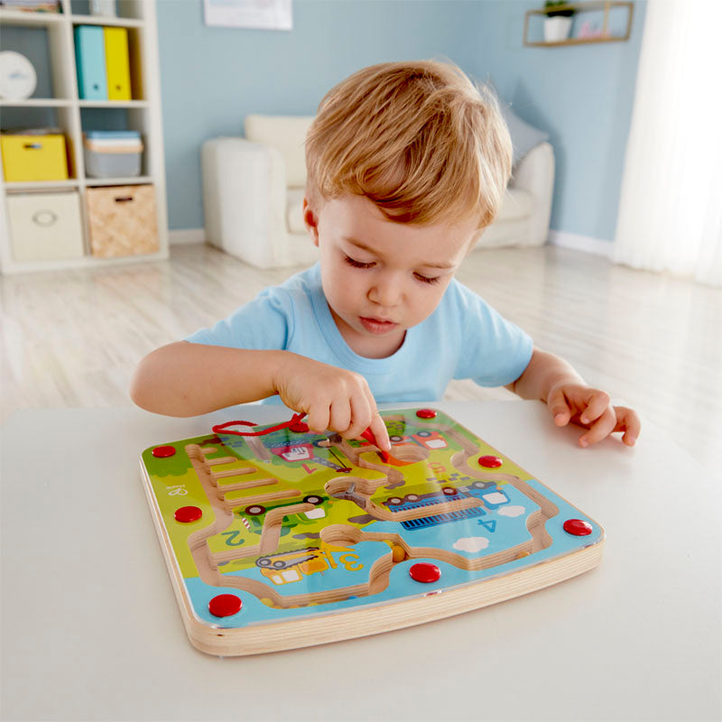 Hape Construction and Number Maze Toy