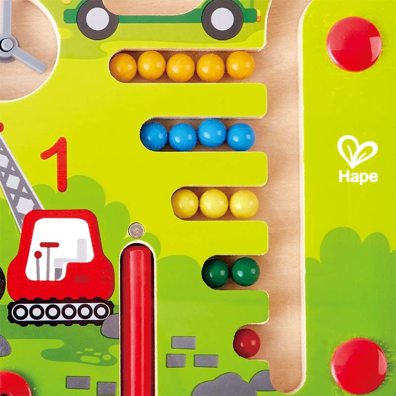 Hape Construction and Number Maze Toy