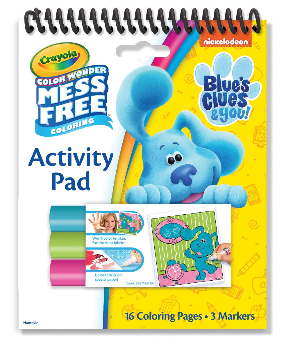 Crayola Color Wonder Mess Free Coloring Activity Pad (4 Designs)