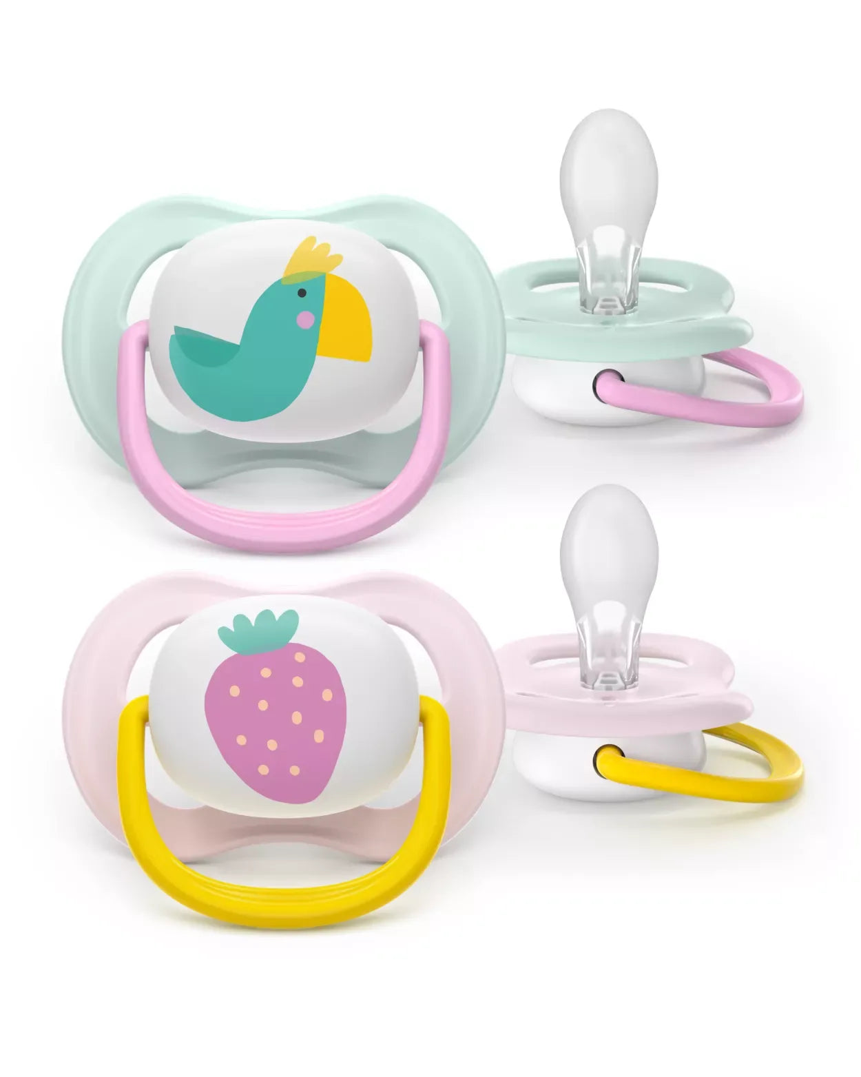 Philips Avent Ultra Air Pacifier, 2pk - 3 Sizes (54 Designs) - Pupsik Singapore