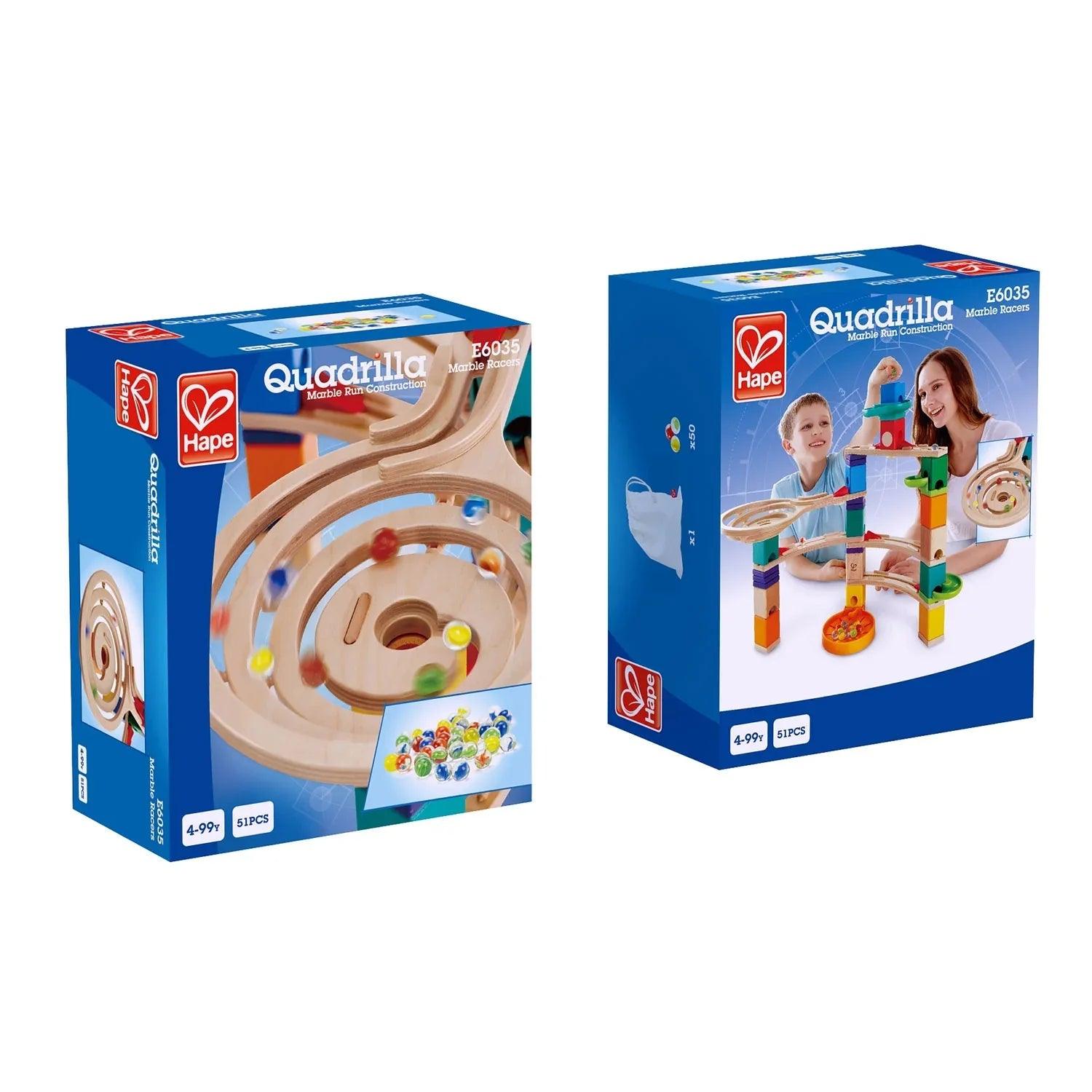 [ヘイプ]Hape Quadrilla Marble Racers Bag Set of 50 E6035 [並行輸入品] Buy Hape E6035 Quadrilla Construction Marble Racers Bag Set of 50