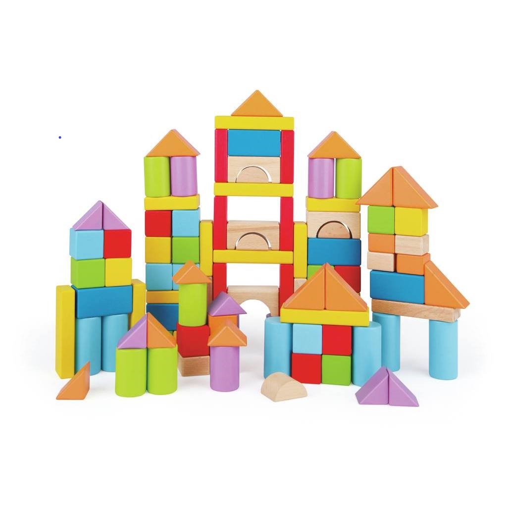 Hape Wonderful Beech Blocks (101pcs)